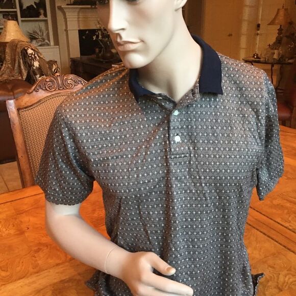 MEN’S KNIT Polo Dress Shirt - Picture 15 of 16